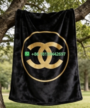 Chanel Throw Blankets